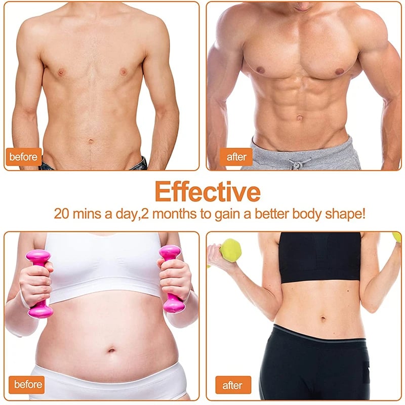 MSL Electric Abs Trainer Belt with EMS Stimulation