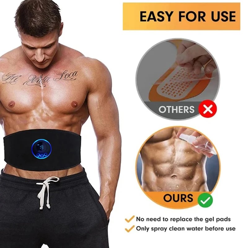 MSL Electric Abs Trainer Belt with EMS Stimulation