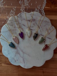 Image 1 of Crystal Heart Necklace 