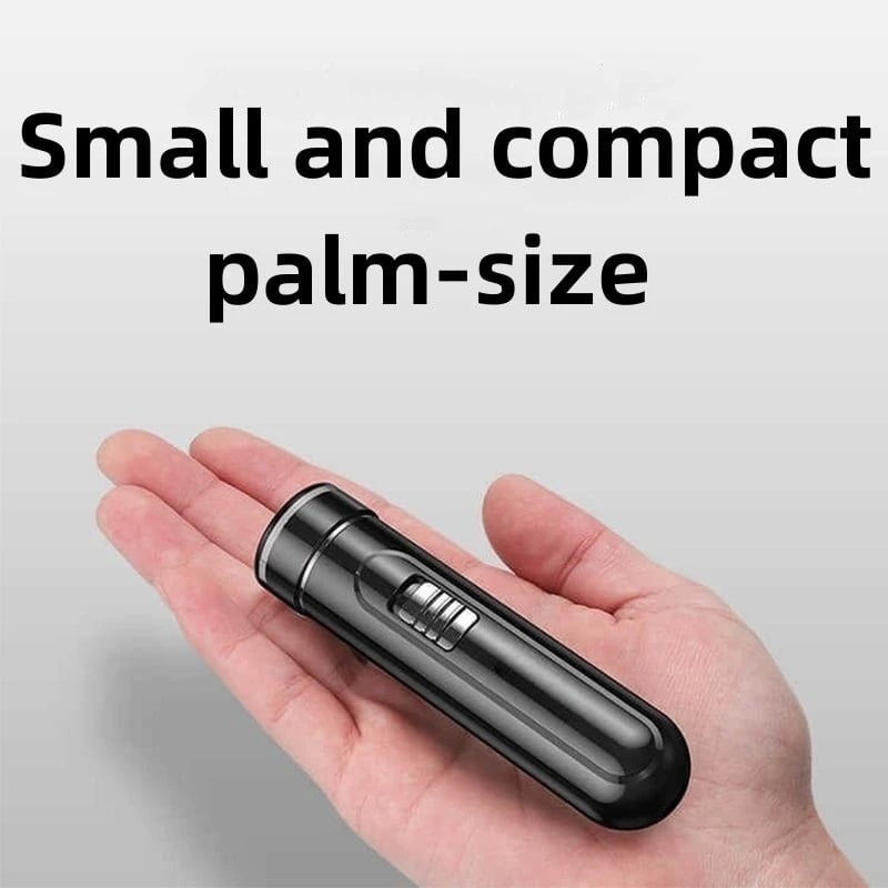 Compact & Convenient Electric Razor for Men - USB Rechargeable, Wet & Dry