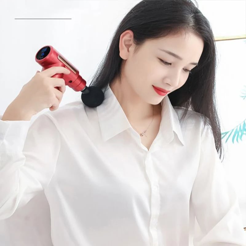 Portable Fascia Gun Deep Tissue Massage Mini Lightweight Adjustable Speed