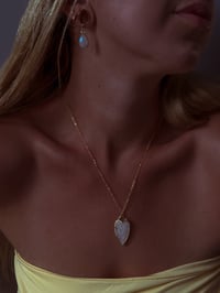 Image 3 of Crystal Heart Necklace 