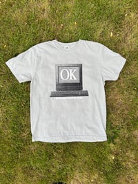 Image 3 of OK Computer b/w Fitter Happier shirt