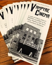 Vampyre Cinema Pamphlet
