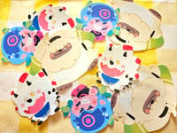 Image 2 of Digimon Vinyl Stickers (NEW! Ghost Game, 02, Frontier!!)