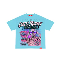 Image 1 of Cartel Money “Crazy” Mint Shirts 