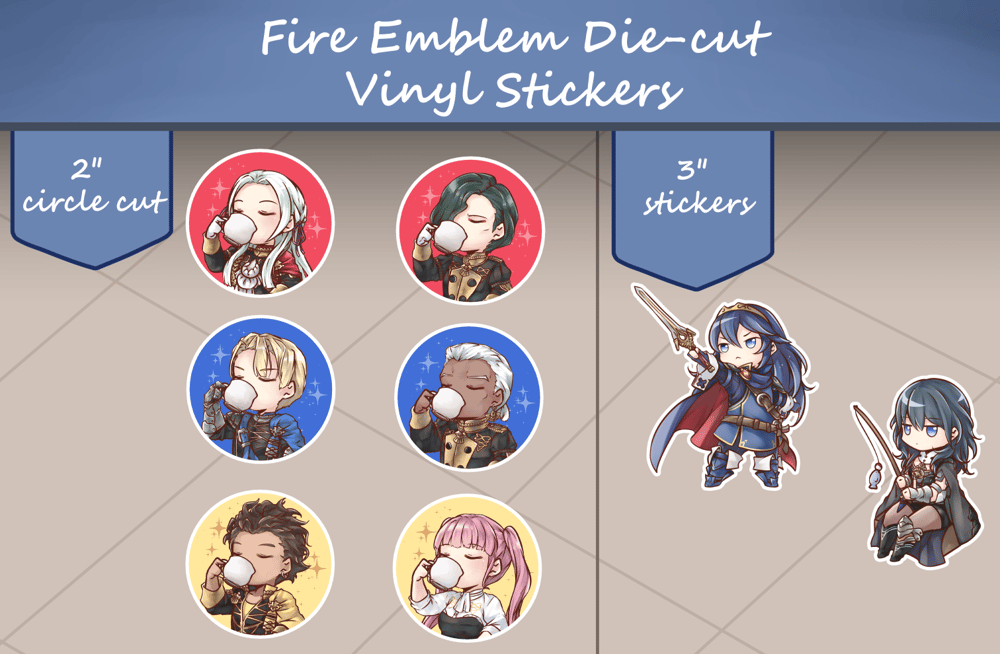 Image of Fire Emblem Stickers