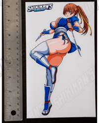 Image 2 of The Kunoichi of Destiny 8" Vinyl Sticker **LOW STOCK**