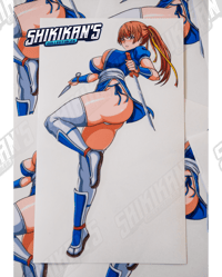 Image 1 of The Kunoichi of Destiny 8" Vinyl Sticker **LOW STOCK**