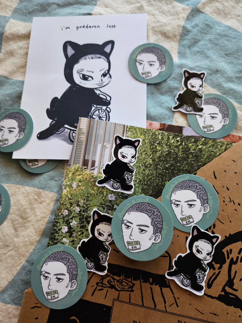 Image of LOST Die Cut Stickers