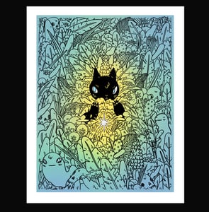 Image of Bush Cat Poster