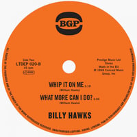 Image 4 of BILLY HAWKS - O' Baby! 7"