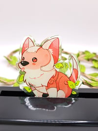 Image 1 of PINS - Corgi Bouchon (Green Mechanic)