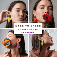 MADE TO ORDER - Double Sugar Earrings