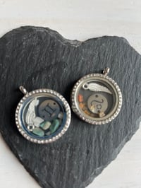 Astrology locket pendant 