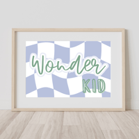 Image 5 of Wonder Kid Wavy Checkerboard Print