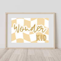 Image 6 of Wonder Kid Wavy Checkerboard Print