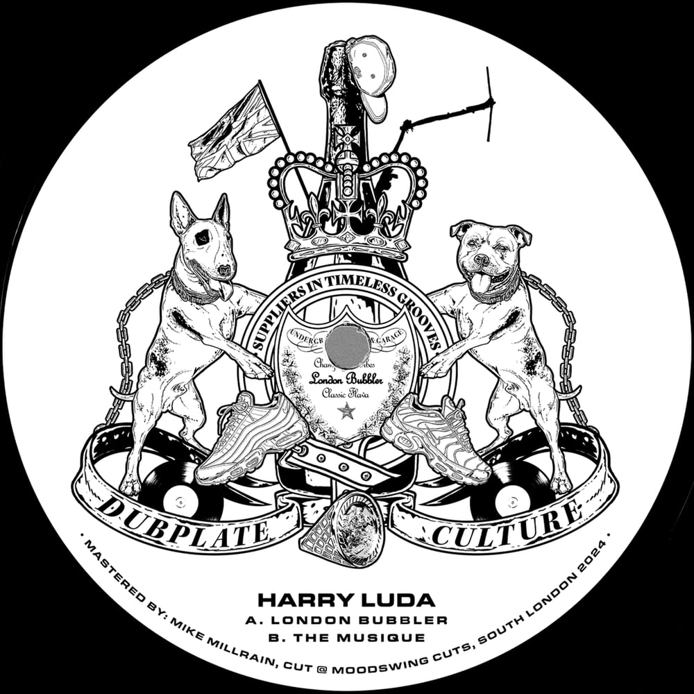 HARRY LUDA - LONDON BUBBLER / THE MUSIQUE (LIMITED 10" LATHE CUT DUBPLATE) 