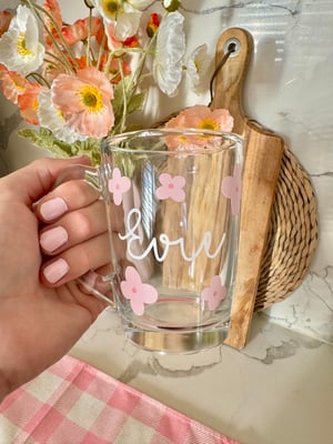 Image of PERSONALISED GLASS MUGS