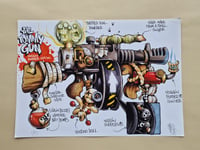 Image 1 of Magic Pew Pew size A3 Archived Limited Edition Prints 