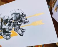 Image 3 of - Five skull -