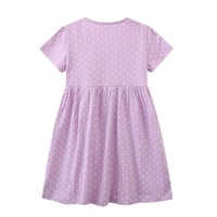 Image 2 of Guinea Pig Purple Spotty Dress