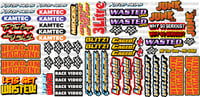 Image 1 of RC Banger 1/12 Filler Sticker Packs - Sets 1-3