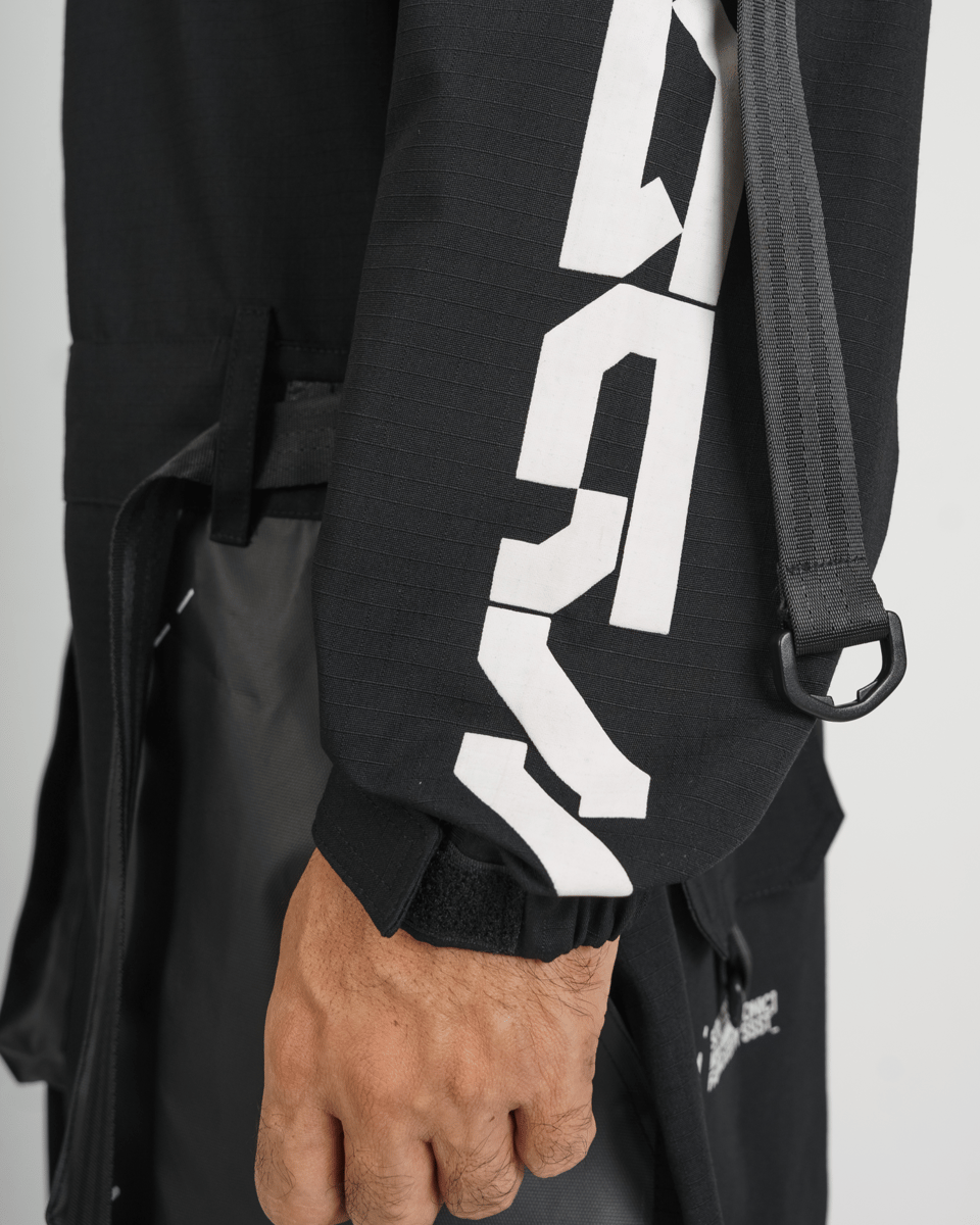 PAS NORMAL STUDIOS ウィンドブレーカー M ブラック Pas Normal Studios Black Off-Race Work Jacket Pas Normal Studios