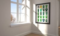 Image 2 of Hibernian Legends Shirts, Pennodraws Art Print