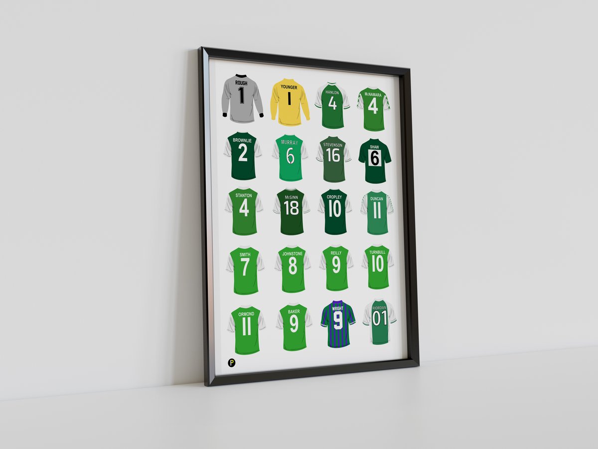 Hibernian Legends Shirts, Pennodraws Art Print | Pennodraws