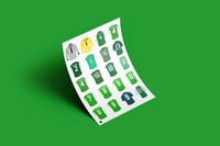 Image 3 of Hibernian Legends Shirts, Pennodraws Art Print