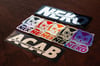 Sticker pack x5 - LIMITED EDITION x8 PACK
