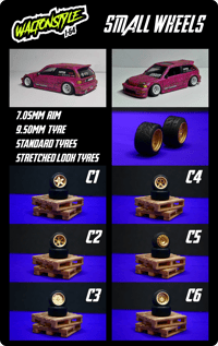 Image 1 of Small resin wheels 