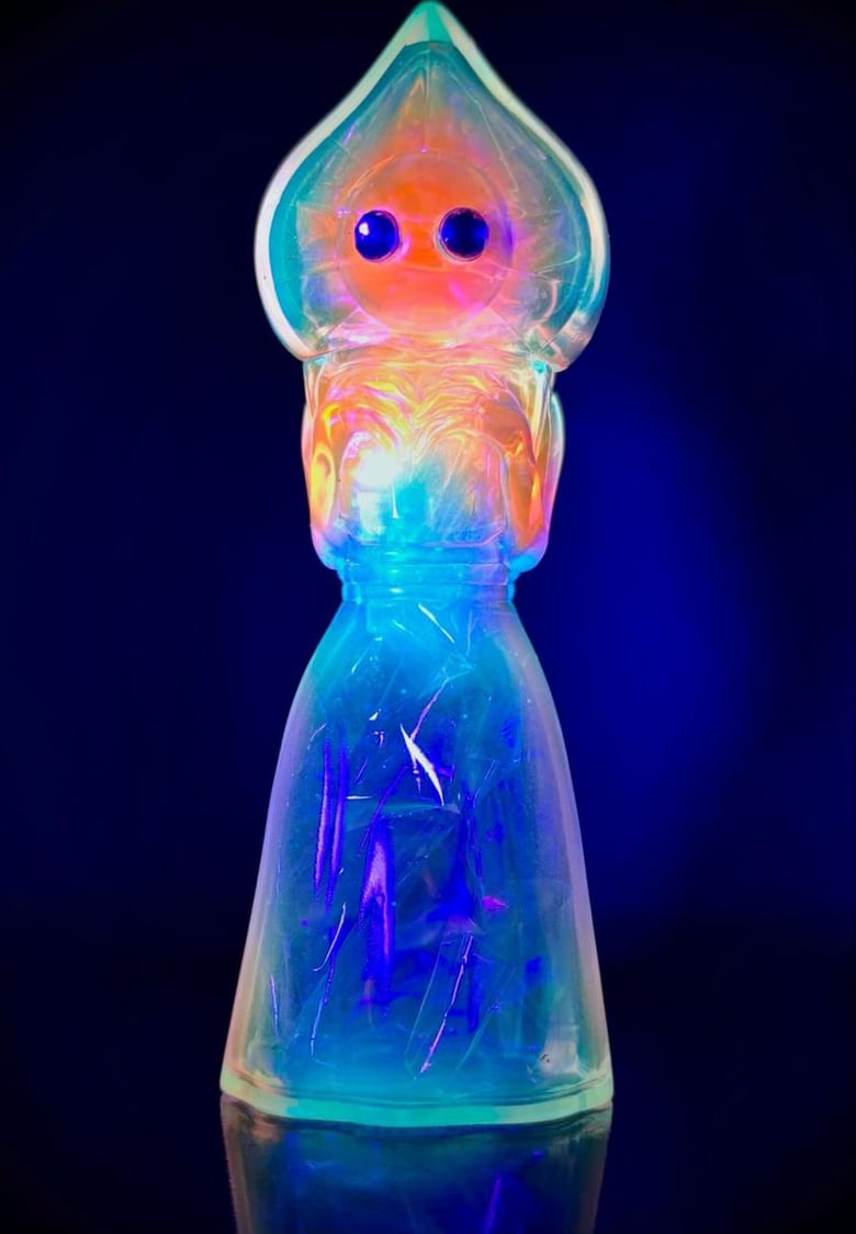 Image of Hyper Cryptid Sofubi Series 1: The Flatwoods Monster Crystal Version