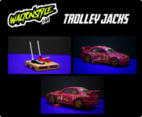 Image 1 of 1/64 Resin car jacks