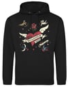 Bella '24 Adult "Love Tattoo"  Hoody (Black)