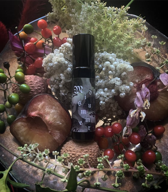 Image of Midsummer Perfume Oil (Blood Orange, Berries, Lemongrass)