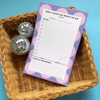 Image 2 of UGH I Have So Much To Do Notepad