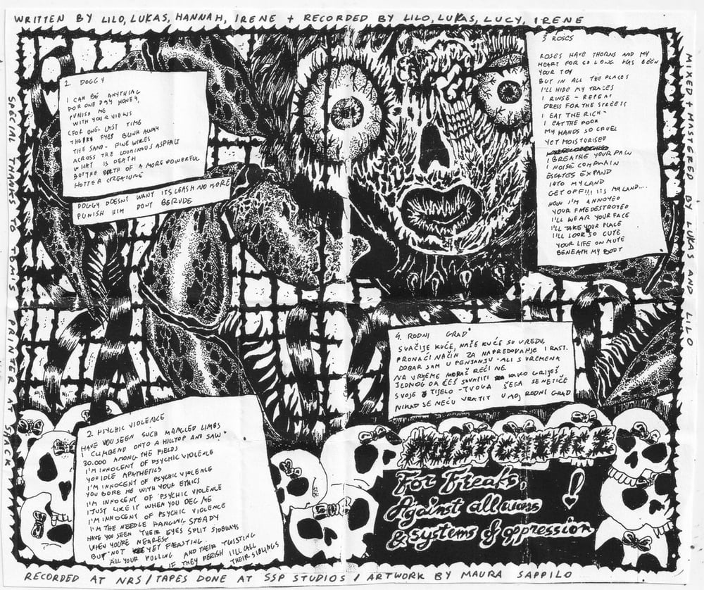 MOIST CREVICE 'Psychic Violence' cassette [UK import]