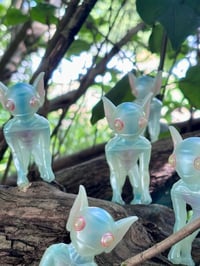 Image 3 of Hyper Cryptid Sofubi Series 1: The Hopkinsville Goblin Glow In The Dark