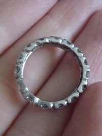 Image 2 of VINTAGE 18CT 1.50CT DIAMOND FULL ETERNITY RING SIZE I