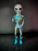 Image of Hyper Cryptid Sofubi Series 1: Grey Alien Crystal Version 