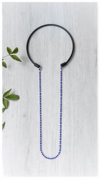 Image 1 of STRUCTURA Collana - cristallo blu