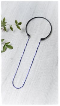 Image 2 of STRUCTURA Collana - cristallo blu