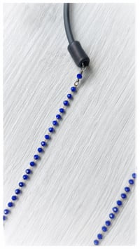 Image 3 of STRUCTURA Collana - cristallo blu