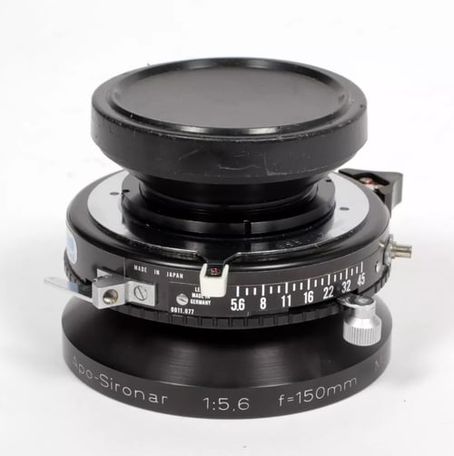 Image of Rodenstock Apo-Sironar-W 150mm F5.6 Lens in Copal #1 Shutter #4054