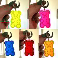 XL Gummy Bear Saddle Dangles (sizes 2g-1 1/2)