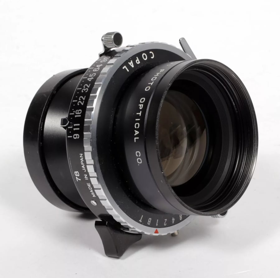 Image of Fuji Fujinon A 300mm F9 EBC Lens in Copal #1 Shutter (Covers 8X10) #4072