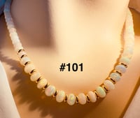 Image 1 of White Opal Necklace  # 101