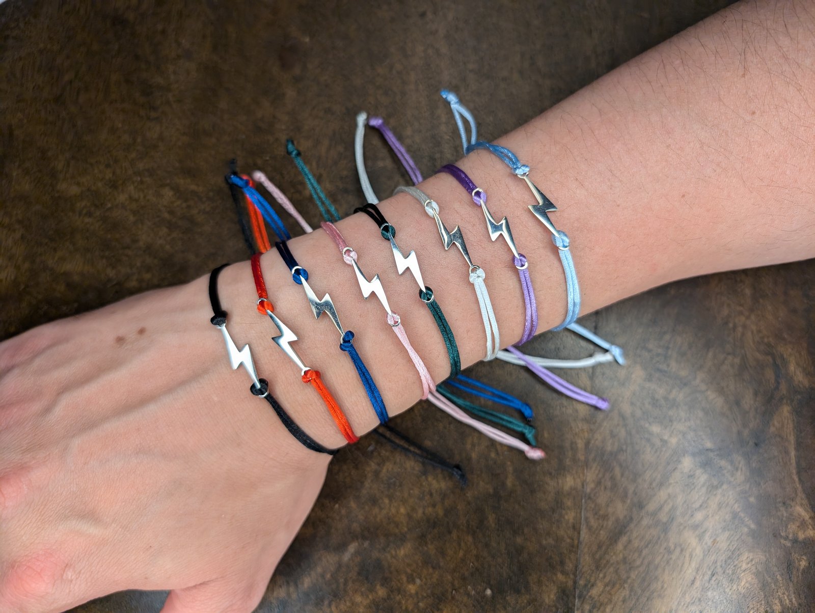 Lightning Bolt Hand Braided Bracelets | BowieGallery